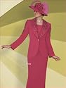 Women's and Plus Size Skirt Suits (9620)