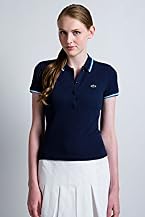 Red! Collection Short Sleeve Tipped Cotton Pique Polo