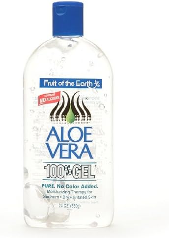 Fruit Of The Earth Aloe Vera 100% Gel, Crystal Clear