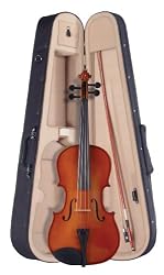 Palatino Allegro Viola Outfit with featherweight case, Ebony Frog Bow, and Ebony Fittings