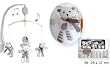 Partner Jouet - A0901537 - Jouet Premier Age - Mobile Musical - Ours Chocovanil