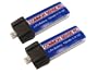 3.7V Volt 150MAH LIPO Blade MCX Parkzone Vapor Sukhoi Micro Cessna Micro Rc Airplane Batteries 2 Pack