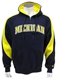 Michigan Wolverines Men's Varsity Full Zip Fleece Hoodie