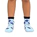 TeeHee Kids Boys Cotton Fashion Fun Crew Socks 6 Pair Pack (6-8Y, Skulls)