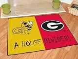 Georgia Tech Yellow Jackets FanMats House Divided Rug