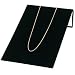Black Velvet Bracelet Jewelry Showcase Display Ramp