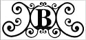 Monazite HP-OD-B House Plaque Let B Powder Metal Coated