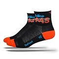 DeFeet AirEator 2.5in Bike MS Cycling/Running Socks