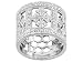 DIAMOND ACCENT PLATINUM OVER STERLING SILVER