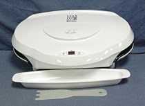 George Foreman Lean Mean Grilling Machine Indoor Grill GR15TMRCB White