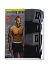 Mens Classics Boxer Brief P4 Black/Grey