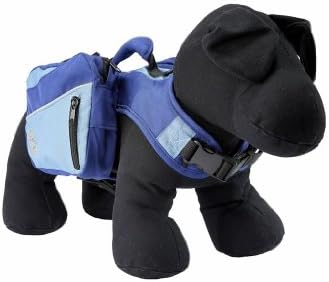 Henry and Clemmies Dog Backpack, Medium, Blue