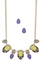 KARMAS CANVAS JEWEL STONE FANCY STATEMENT NECKLACE SET
