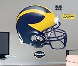 Michigan Wolverines Helmet -Fathead , 50x53