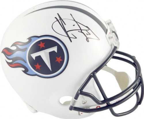 Vince Young Autographed Helmet | Details: Tennessee Titans, Riddell Replica Helmet
