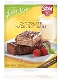 Schar Gluten Free Chocolate Hazelnut Bars - 3.7 oz pouch (pack of 3)