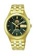Orient #BEM5V001F Men's Facet Glass Stainless Steel Automatic Watch