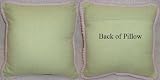 Review Brandee Danielle  / Froggy - Pink - Decorator Pillow - Green Gingham w/ Pink Chenille Cord