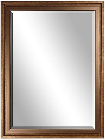 Loft 24-Inch x 32-Inch Rectangular Wall Mirror in Bronze