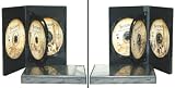 25 Chubby Black Quad DVD Empty Replacement Boxes with Wrap Around Sleeve #DV4R22 (22mm) (4DVD)