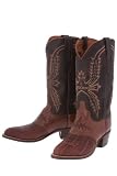 Lucchese 'T4174' Elephant Cowboy Boots J/4 Mens - Chestnut