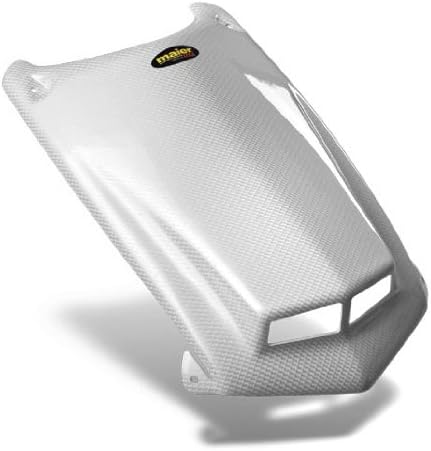 2007 Honda TRX450ER Electric Start Vented Hood - White Carbon Fiber, Manufacturer: Maier Mfg, HON TRX450R VNTD HOOD CAP
