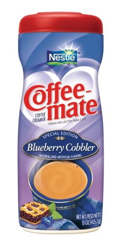 Coffee-mate Special Edition Blueberry Cobbler, 15-Ounce Containers (Pack Of 6)