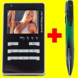 41Vz tsXx5L Wireless Mini DVR + 2.4 GHz Color Ink Pen Camera   Portable Pocket Digital Video Recorder Spy Security Surveillence PVR