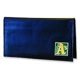 MLB Oakland Athletics Leather Checkbook Cover Wallet