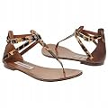 Steve Madden Women's Serrious T-Strap Sandal,Leopard,9.5 M US