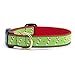 Up Country Candy Canes Dog Collars (XL (18-24â€); Wide 1â€)