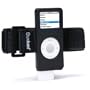 Tuneband for iPod Nano 1st and 2nd Generation, Grantwood Technology's Armband, Silicone Skin and Screen Protector, Compatible with Nike+iPod, Black