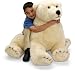 Plush Jumbo Orion Polar Bear 42