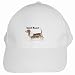 Basset Hound White Cap Hat