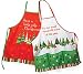 Set Of 2 Christmas/Holiday Aprons Hand Painted With Christmas Song Lyrics Great For Holiday Chefs