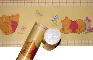 Childrens Toyshop  Toys : Zorbit Nursery Border Snuggle Up Pooh (Winnie the Pooh)