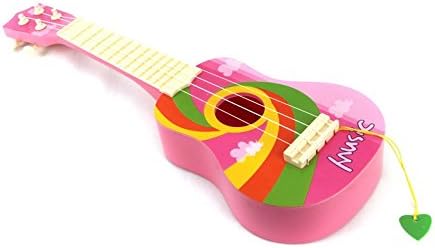 4 String Acoustic Guitar Toy for Kids with Vibrant Sounds and Tunable Stringsr - Kids Educational Toy - Assorted Colors