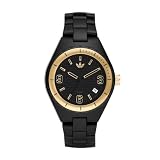 Adidas Originals Unisex Analogue Watch - ADH2504 With Black And Gold Ip 35mm Cambridge