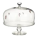 Candy Cane Cake Stand with Dome