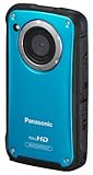 Panasonic HM-TA20EG-A Full HD Mobilkamera-Camcorder (8 Megapixel, 4-fach dig. Zoom, 7,6 cm (3 Zoll) Display, Touchscreen) blau