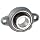 Boston Gear XL33/4 Mounted Bearing, Flange, Light Duty, 3 Bolts, 0.75 Bore