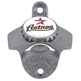 Houston Astros MLB Wall Mounted Bottle Opener