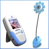 Daisy Handheld 2.5 Color Video Baby Monitor and 2.4GHz Wireless Camera - Blue - (Day & Night) (Video & Audio) Infant Nursery Monitor