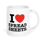I Heart Spreadsheets Mug