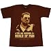 The Big Lebowski ビッグ・リボウスキ コメディ ジェフブリジッスfaceプリントTシャツ ムービー アメリカ映画 ブラウン