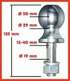 DEMA Kugelkopf fuer Ackerschiene bis 1,5t
