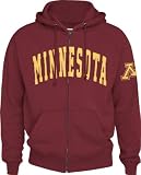 Minnesota Golden Gophers Vintage Campus Full Zip Fleece Hoodie