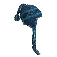 FU-R Headwear - Lumbini, Hand Knit, Wool Blend, Fully Fleece Lined Earflap Hat
