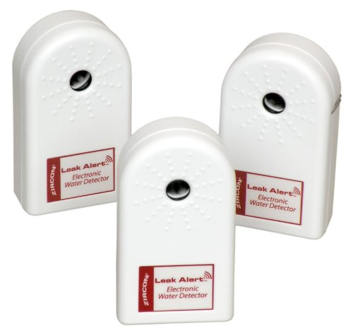 Zircon Leak Alert Wasseralarm Schutz vor Wasserschaden im 3er-Pack