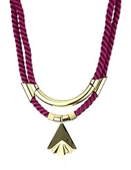 a.v. max Deco Drop Double Rope Necklace